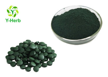 Spirulina Alga Protein 50% Herbal Extract Powder Supplement Chlorella Vulgaris Extract Powder / Tablet