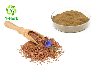 Secoisolariciresinol Diglucoside Linseed Lignans Powder 20% 40% Common Flax Seed Extract