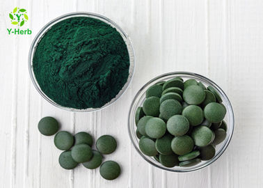 Spirulina Alga Protein 50% Herbal Extract Powder Supplement Chlorella Vulgaris Extract Powder / Tablet